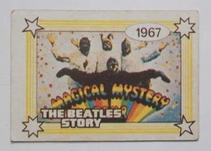 THE BEATLES STORY MAGICAL MYSTERY ISRAEL TRADING CARD 1967 - Picture 1 of 2