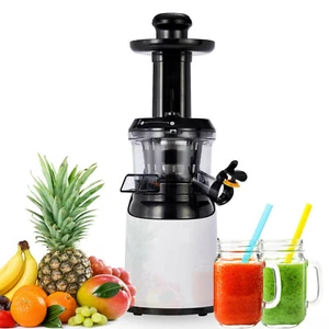 AREBOS Slow Juicer 200 W elektrischer Entsafter für Gemüse & Obst BPA frei - Bild 1 von 12