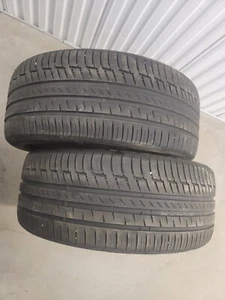 Two Tires Continental PremiumContact 6 275/35/22 6.5/32nds 75% Tread Bmw X5 X6 - Picture 1 of 2