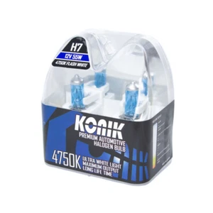 KONIK H7 4750K Flash White Halogen Headlight Fog Light Globes Bulbs for VE VF - Bild 1 von 8