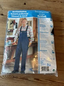 Arbeitshose Herren Latzhose Blau 52 Baumwolle Neu! - Bild 1 von 5