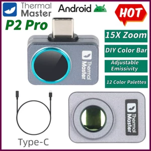 P2PRO-android infrared thermal imager camera,600℃ Temp Range,25Hz,256×192 USB-C - Picture 1 of 10