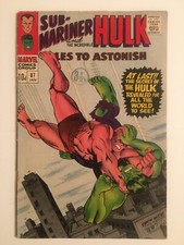 Tales to Astonish #87 FN (6.0) MARVEL ( Vol 1 1967) Hulk Sub-Mariner