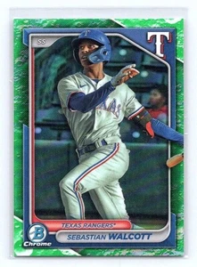 2024 Bowman - Chrome Prospects #BCP-81 Sebastian Walcott (RC) Lunar - Bild 1 von 2