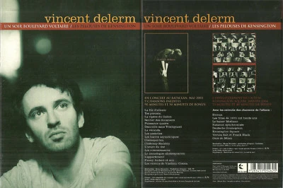 RARE / VINCENT DELERM : EN CONCERT LIVE ( EDITION COLLECTOR 2 DVD ) / COMME NEUF - Photo 1/2