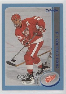 2002-03 Topps O-Pee-Chee Blue /500 Chris Chelios #90 HOF
