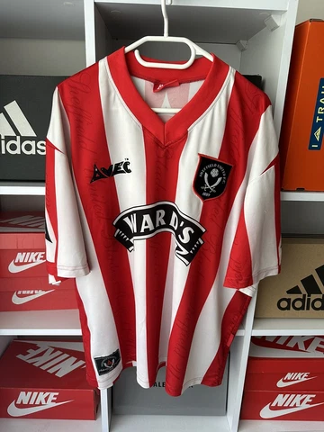 SHEFFIELD UNITED FOOTBALL SHIRT 1996-1997 ORIGINAL JERSEY SIZE L Cover