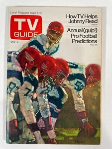 1976 TV GUIDE Annual Pro Football Predictions NY Metro Edition - Bild 1 von 2