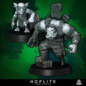 Orc Mekhanic & Goblin Sidekick | Malicious Miniatures - Picture 1 of 6