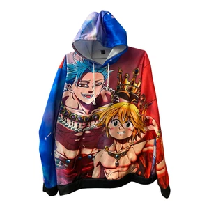 THE SEVEN DEADLY SINS SWEATSHIRT HOODY ANIME sz: 4XL - Picture 1 of 4