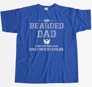 I'm A Bearded Dad Like A Normal Dad Only Much Cooler Vatertag Herren T-Shirt - Bild 1 von 35