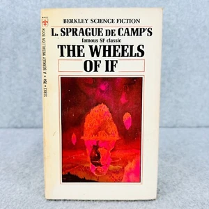 THE WHEELS OF IF by L Sprague De Camp Vintage Sci Fi Paperback Book MMPB - Picture 1 of 7