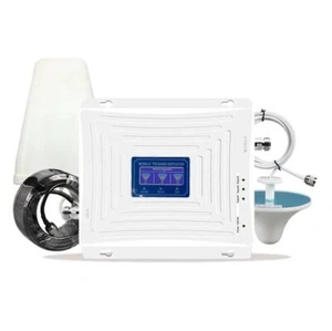 3 in 1 Kit Ripetitore Banda Tribanda GSM 2G 3G 4G LTE 5G Amplificatore segnale - Foto 1 di 3
