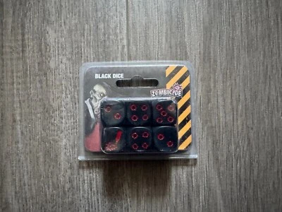 Zombicide Black Dice Red Pips - Image 1 of 2