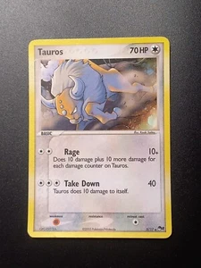 Tauros 5/17 Holo Rare - 2005 Pokémon Pop Series 2 - LP - Picture 1 of 3