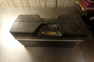 RARE TED WILLIAMS 3465 FISHING TACKLE BOX SEARS ROEBUCK COOLER BOTTOM + LURES - Picture 1 of 16
