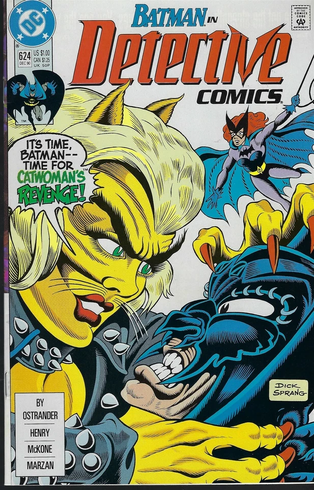 Detective Comics(DC-1937) #624 1st new Catwoman & Batwoman - Image 1 of 1