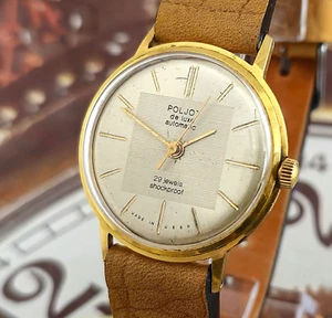 Watch USSR Poljot De LUXE Automatic 29 Jewels Soviet Vintage Wristwatch 1MChZ - Picture 1 of 19