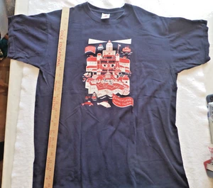 Helsinki Finlandia Suomenlinna Viapori TShirt Teen Large Blu Fruit Of The Loom - Foto 1 di 15