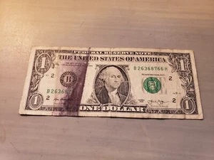 2013 $1 Large Ink Smear Error - Picture 1 of 2
