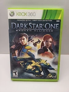 DarkStar One: Broken Alliance (Microsoft Xbox 360 2010) No Manual - Picture 1 of 4