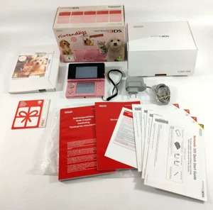 Console Nintendo 3DS Coral Pink Edition Nintendogs Non complet et sans Volume - Bild 1 von 8