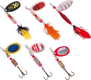 ZEBCO Spinner Sortiment Forelle Zander - 6 TOP-Spinner -  Spinner-Set - Bild 1 von 1