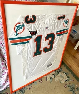 Dan Marino signed Miami Dolphins 1995 Wilson game model UDA jersey FRAMED #/343 - Picture 1 of 3