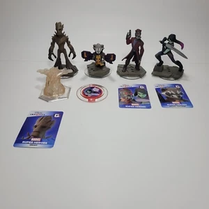Disney Infinity 2.0 Guardians of the Galaxy Lot Figures Playset & Disc w/Cards - Bild 1 von 7