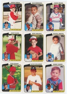 2010 Topps When They Were Young Complete 18 Card Set Yadier Molina Pre-RC Ortiz - Picture 1 of 4