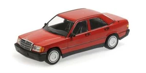 Minichamps Mercedes Benz 190E (W201) 1982 red 1:18 155037000 - Zdjęcie 1 z 1