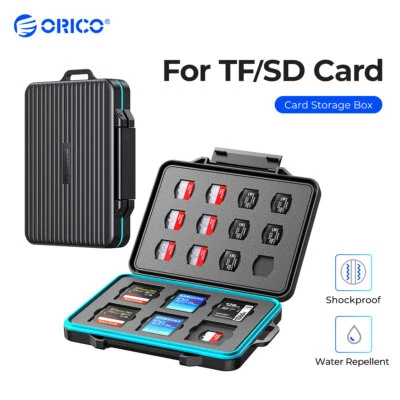 ORICO SD Memory Card Case Karten Speicherkartenetui Speicherkarten Schutzhülle - Bild 1 von 4