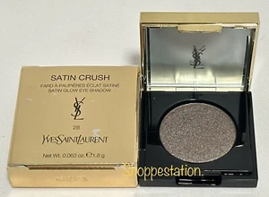 Yves Saint Laurent Satin Crush Satin Glow Eye Shadow Shade 28 Uncomforming Taupe - Picture 1 of 6