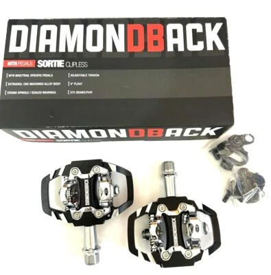 Diamondback Trail Mountain Bike Sortie Clipless Pedals WITH CLEATS New in Box - Image 1 of 4