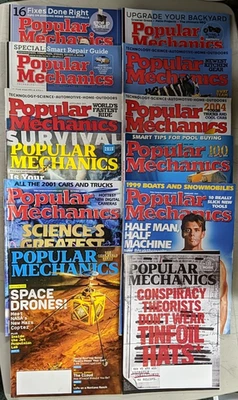 Popular Mechanics Magazine Bionics Richest Shipwreck Space Drones Survival F X12 - Image 1 of 4