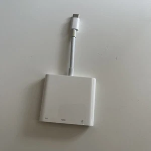 Genuine Apple USB-C to Digital AV Multiport Adapter A1621 - Afbeelding 1 van 2