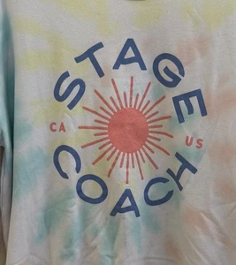 Stagecoach Country Music Festival Tie Dye Sweatshirt Size XL AUTHENTIC - Picture 1 of 5