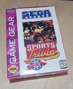 Sega Sports Trivia Championship Sega Game Gear Nuevo Precintado Buen Estado Majesco - Imagen 1 de 6