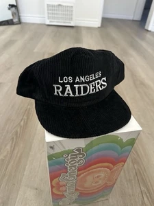 Vintage Los Angeles Raiders Corduroy SnapBack - Picture 1 of 5