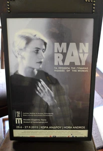 POSTER VINTAGE UOMO RAY LEE MILLER FOTO MOSTRA VOLTI DELLA DONNA 2015 - Foto 1 di 7