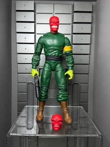 Marvel Legends Red Skull 6" Figure Super Villains Xemnu BAF Hasbro INCOMPLETE - Picture 1 of 3