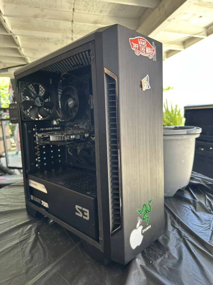 Gaming PC Desktop Computer RYZEN 5 5500 32GB RAM 1TB SSD GTX 1650 Windows 11 - Image 1 of 3