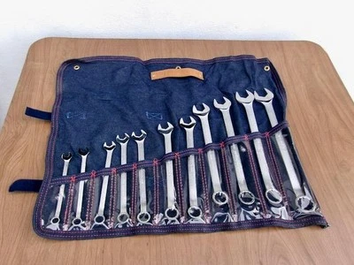 WRIGHT TOOLS USA .EL MEJOR JUEGO DE LLAVES COMBINADAS DE ROLLOS (11 PIEZAS.) 3/8" - 1" Foto 1 de 4