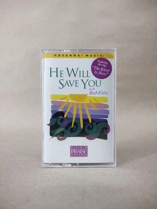 Hosanna Music!  Bob Fitts - He Will Save You With Bob Fitts (Cassette, 1996) New - Picture 1 of 5