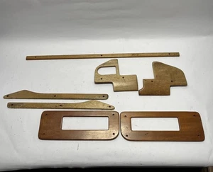 92-96 Ford F150 F250 F350 Mark iii 3 Centurion Wood Dash Bezel Trim set OEM - Picture 1 of 13