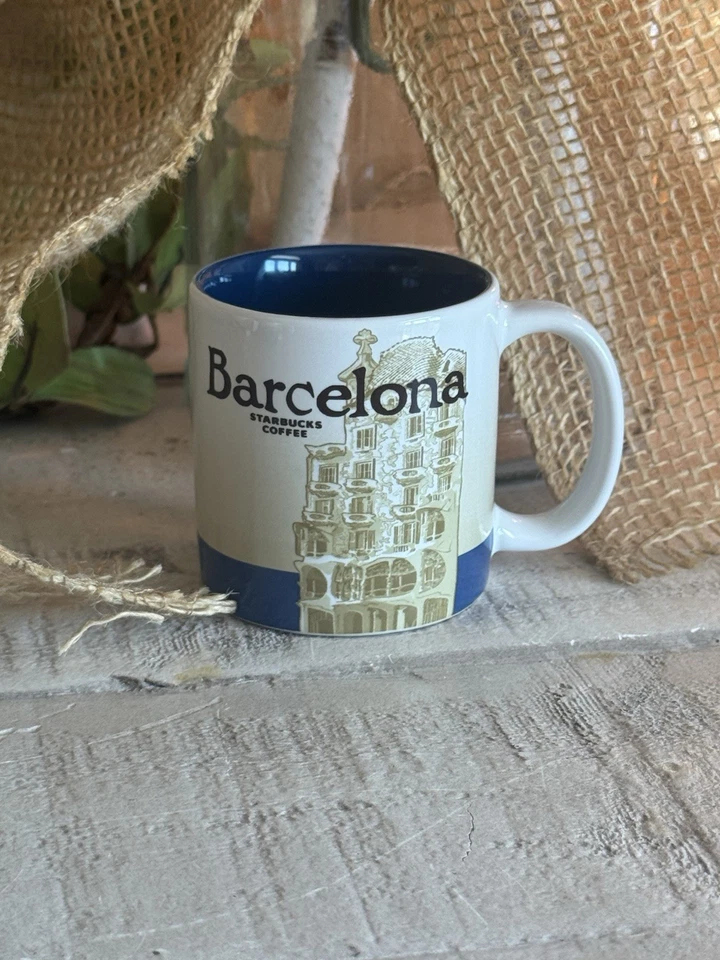 Starbucks Barcelona 3oz Demitasse Mini Mug Espresso 2018 Collector Series - Image 1 of 1