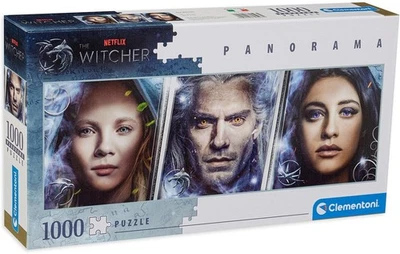 NUEVO Rompecabezas Panorama Clementoni 1000 Piezas HQC The Witcher Foto 1 de 2