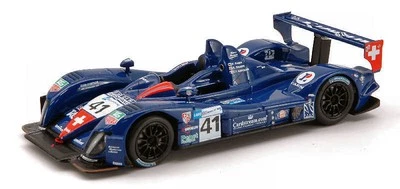 1:43 Spark Zytek 07S/2 #41 Le Mans 2008 K.Ojjeh C.Y.Gosselin A.Sharpe Blue S1484 - Immagine 1 di 2