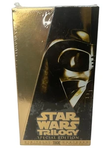 Sealed 1997 Star Wars Trilogy VHS Special Edition Full Screen ANH ESB ROTJ Vader - Picture 1 of 6