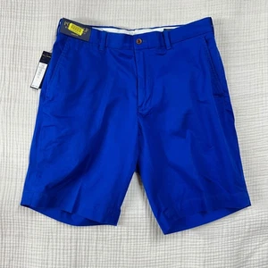 Polo Golf Ralph Lauren Shorts Men 32 Classic Cotton Twill Stretch Blue - Picture 1 of 10